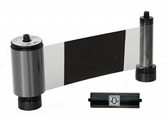 Черная лента с оверлеем (KO) на 3000 оттисков с чистящим роликом; для принтера Advent SOLID 700 в Перми