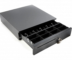 Денежный ящик G-Sense 410XL, чёрный, Epson, электромеханический в Перми