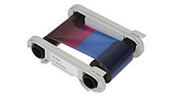 Полноцветная лента  (YMCKOK) для двусторонней печати на 200 оттисков с чистящим роликом в Перми